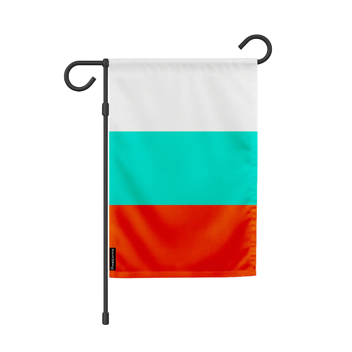 Drapeau de jardin bulgarie polyester résistant intempéries