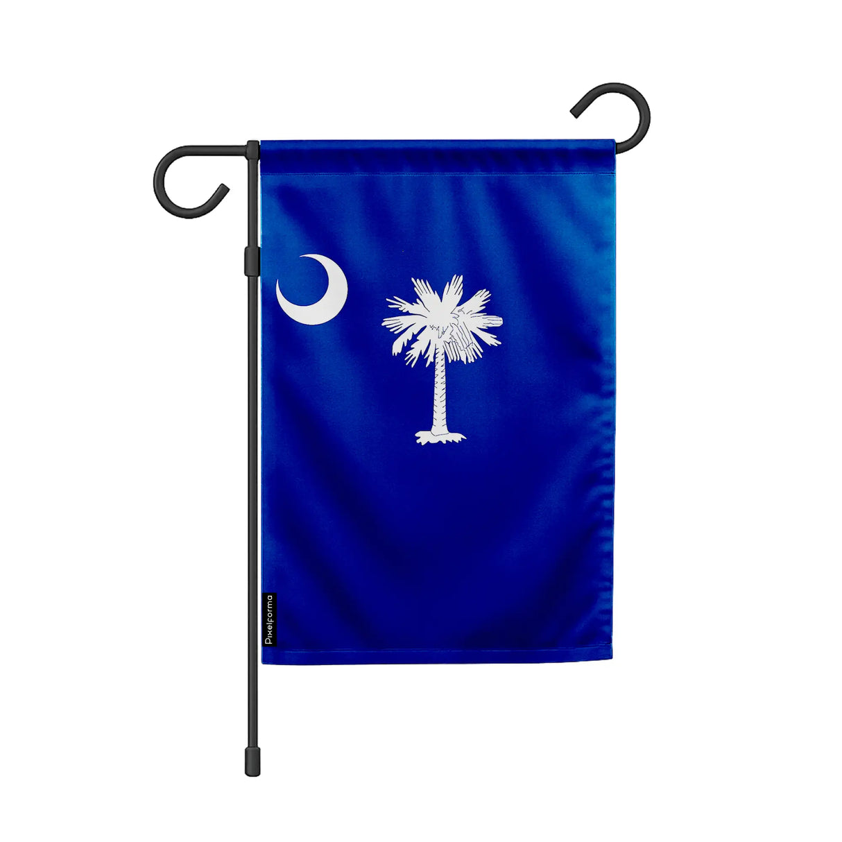 Drapeau de jardin caroline du sud polyester résistant horizontal
