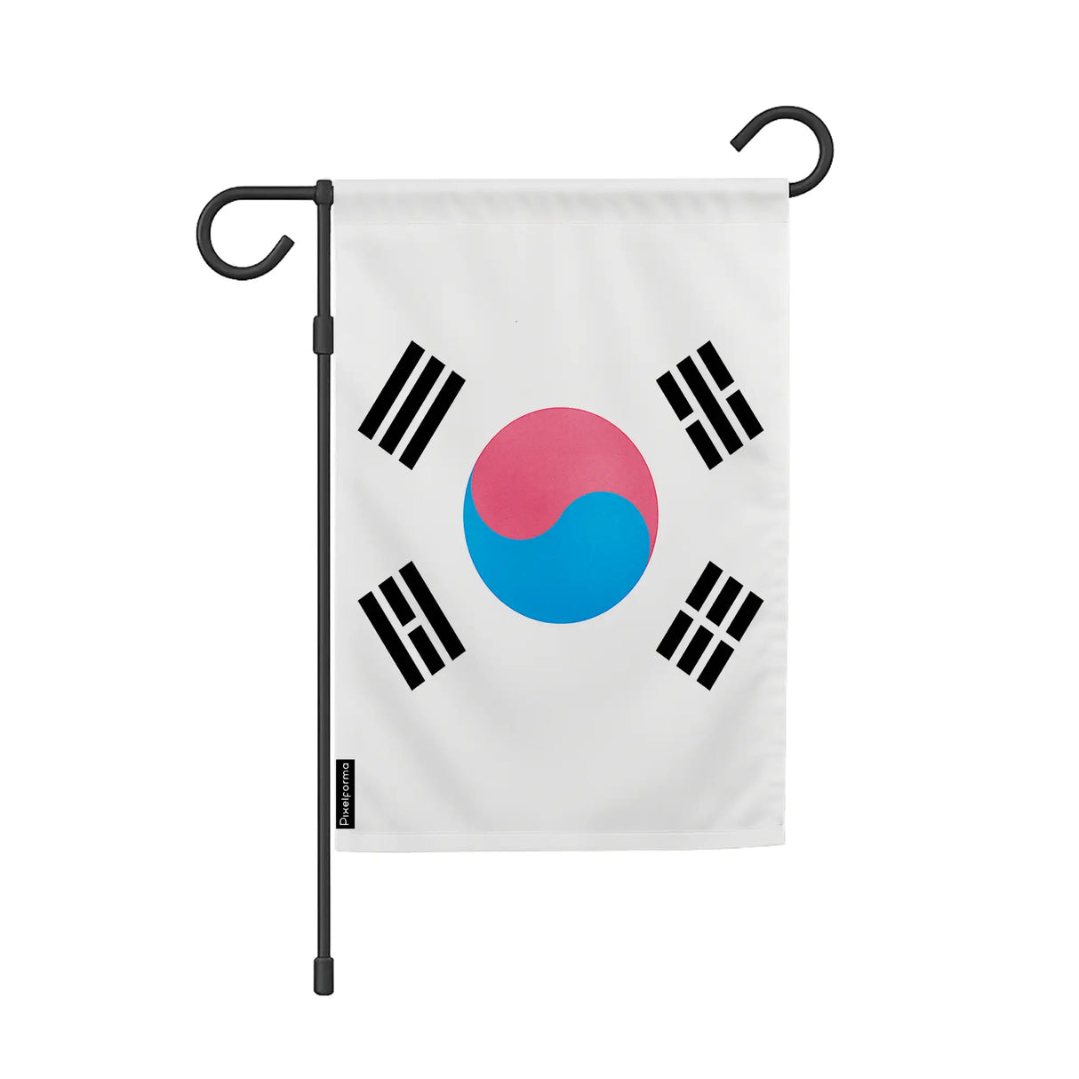 Drapeau de jardin corée du sud polyester couleurs vibrantes