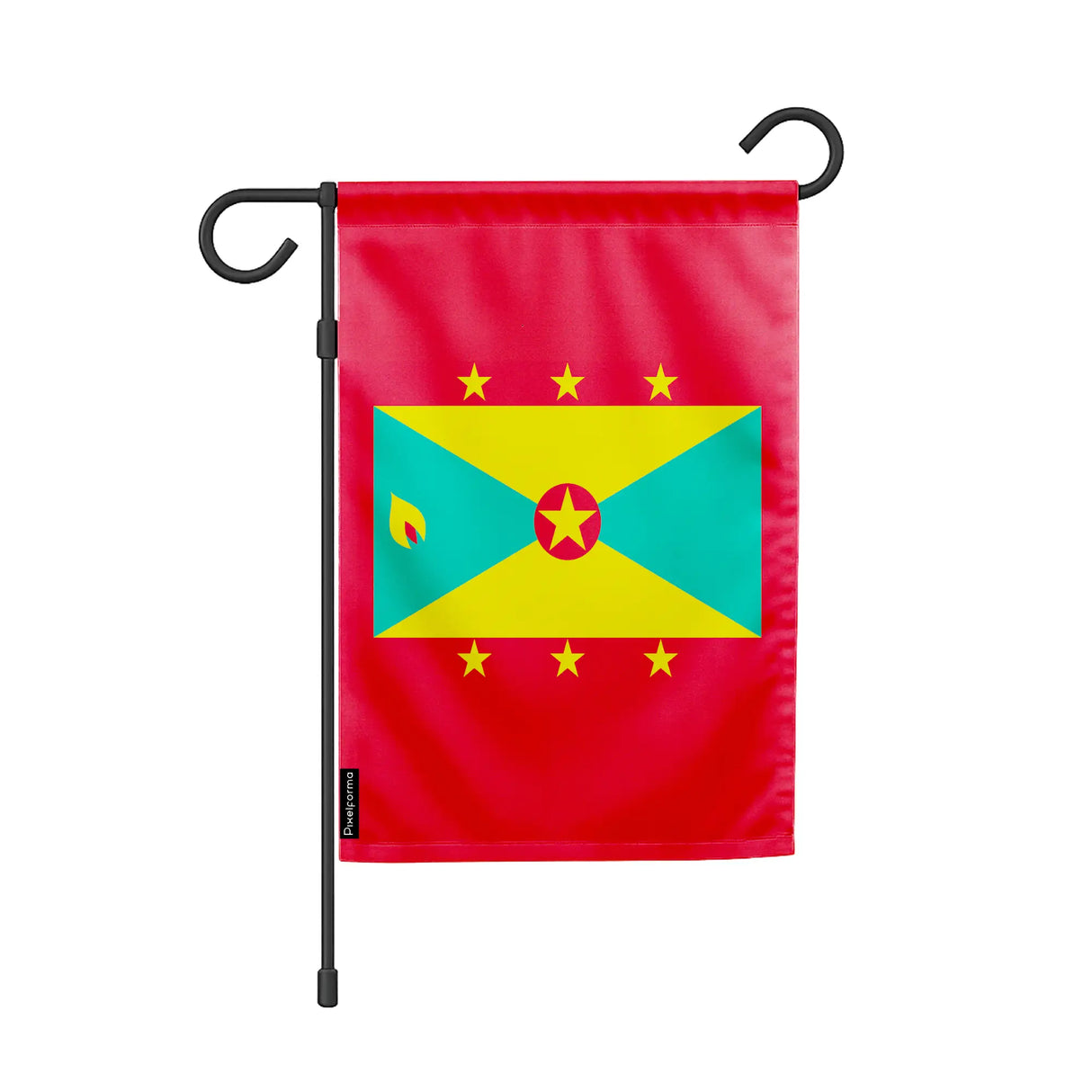 Drapeau de jardin grenade polyester résistant intempéries