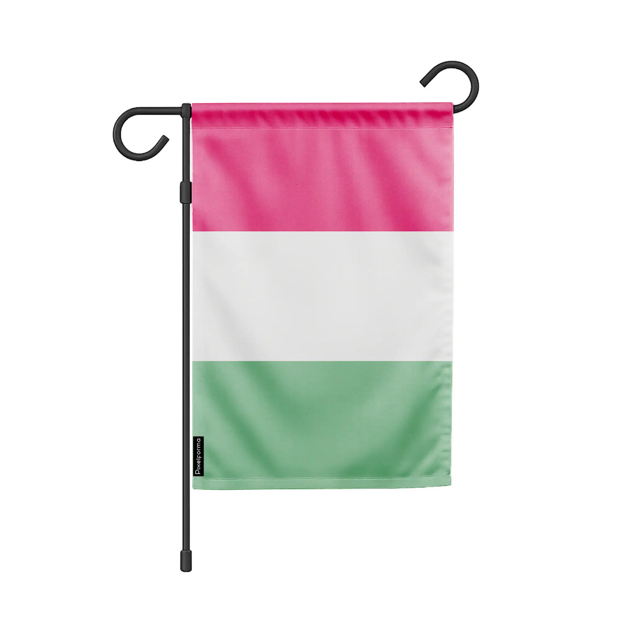 Drapeau de jardin hongrie polyester horizontal durable