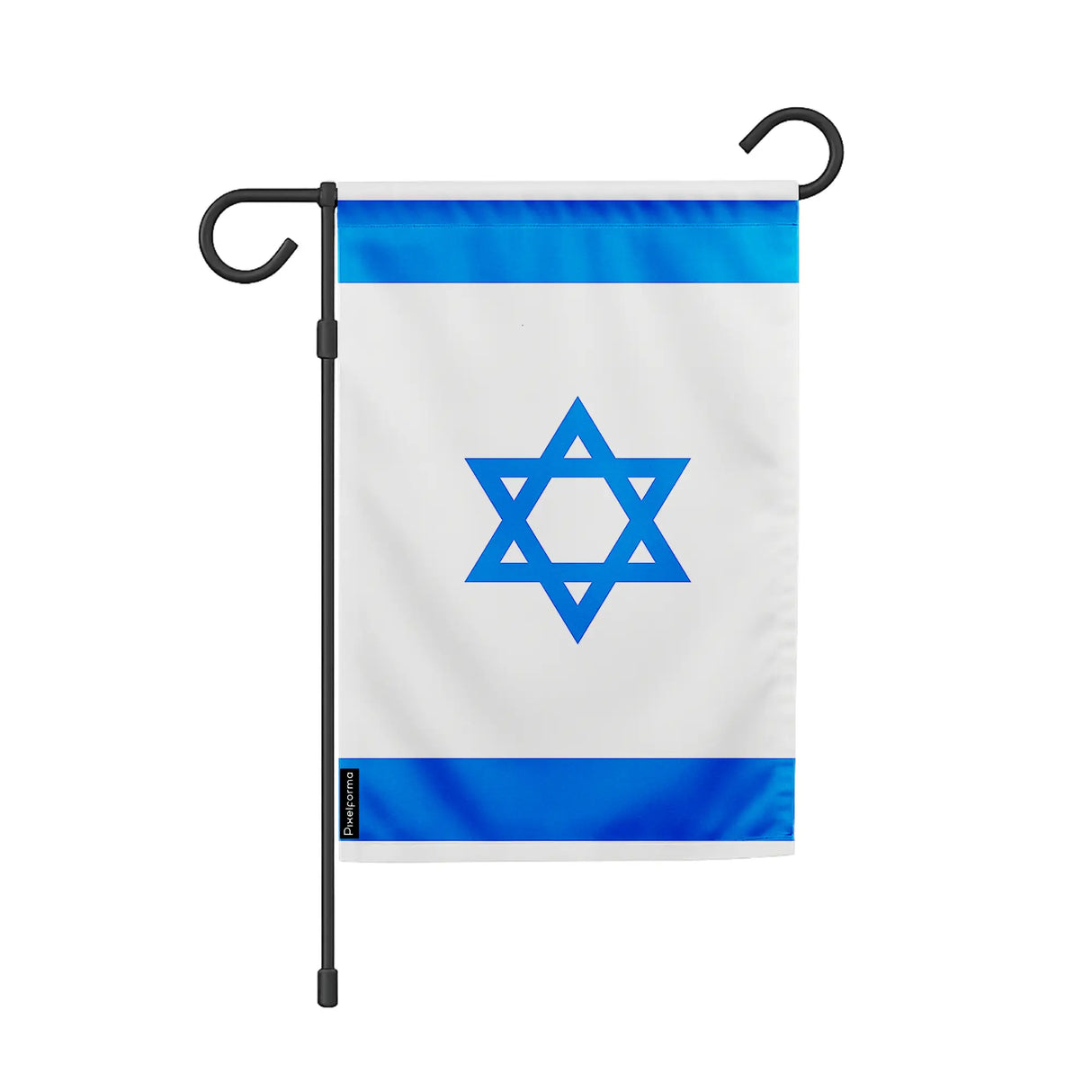Drapeau de jardin israël polyester résistant couleurs vibrantes