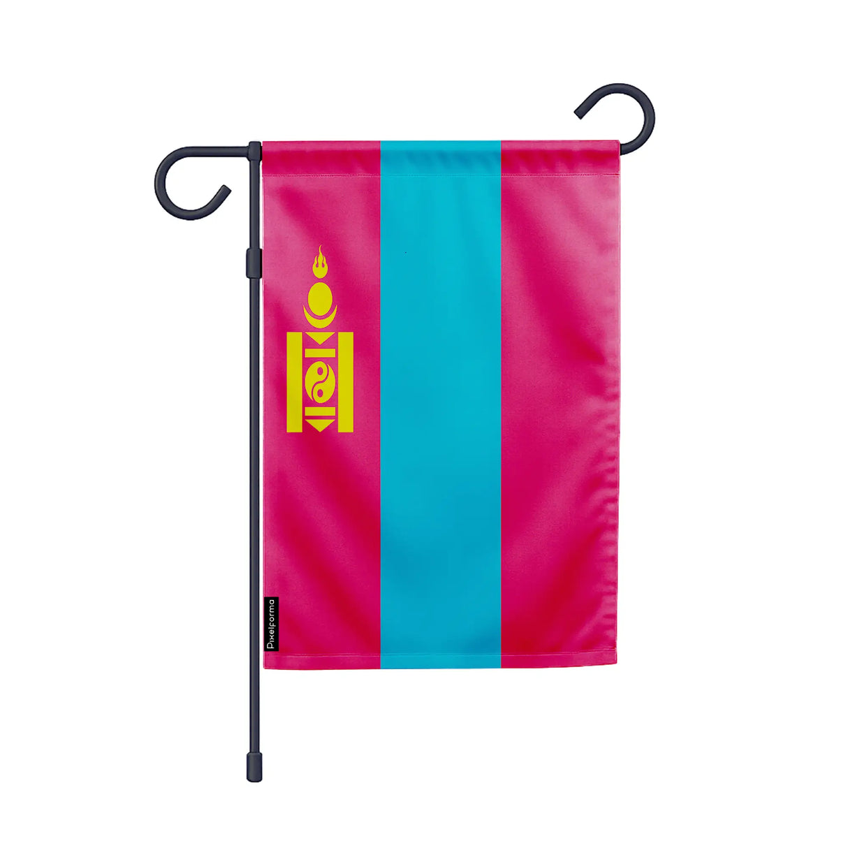 Drapeau de jardin mongolie polyester excellente durabilité