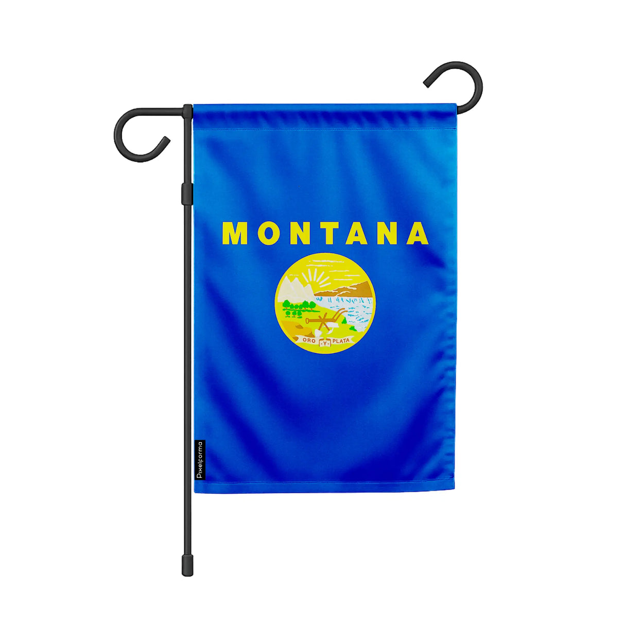 Drapeau de jardin montana polyester résistant horizontal