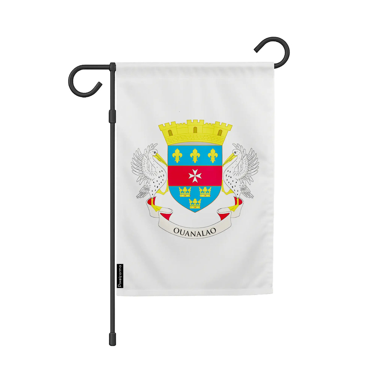Drapeau de jardin saint-barthélemy polyester résistant