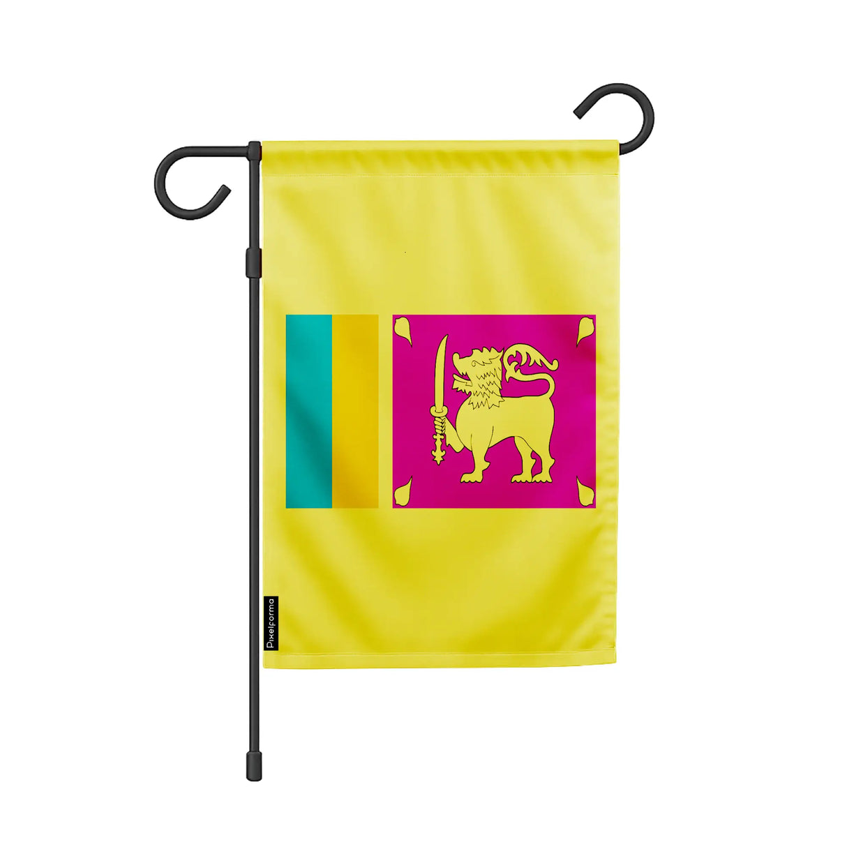 Drapeau de jardin sri lanka polyester résistant intempéries