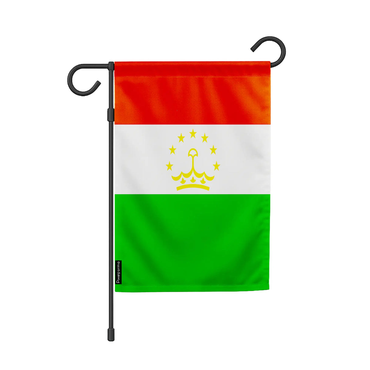 Drapeau de jardin tadjikistan polyester excellente durabilité