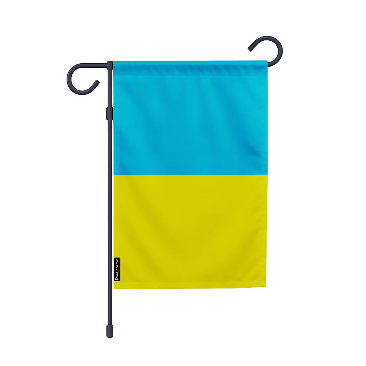 Drapeau de jardin ukraine polyester résistant couleurs vives