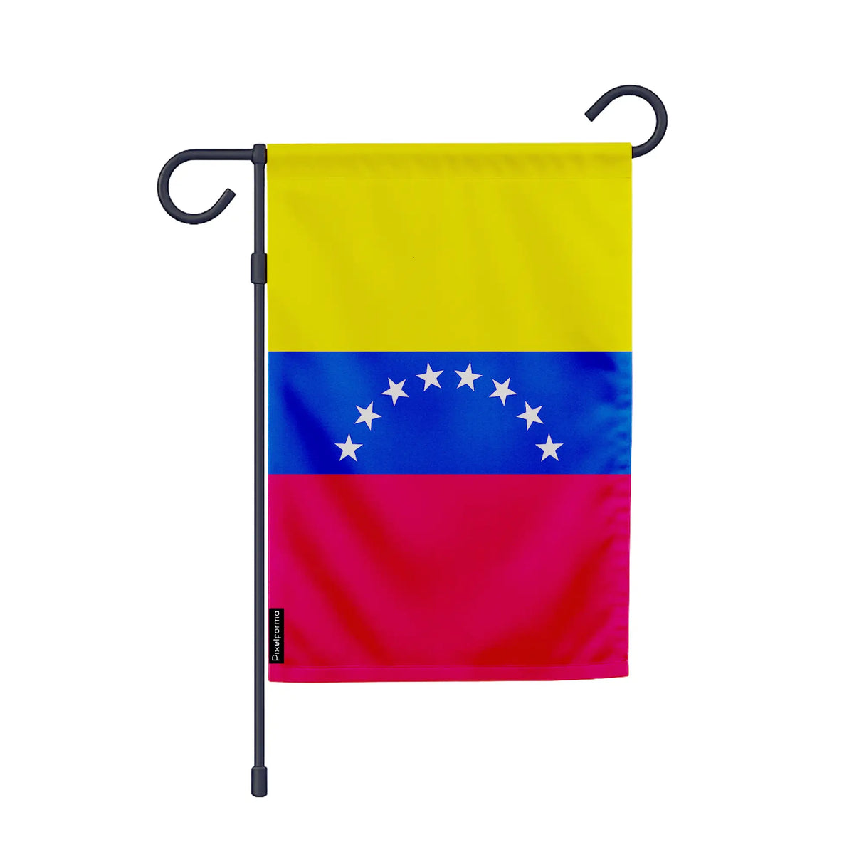 Drapeau de jardin venezuela polyester couleurs vibrantes