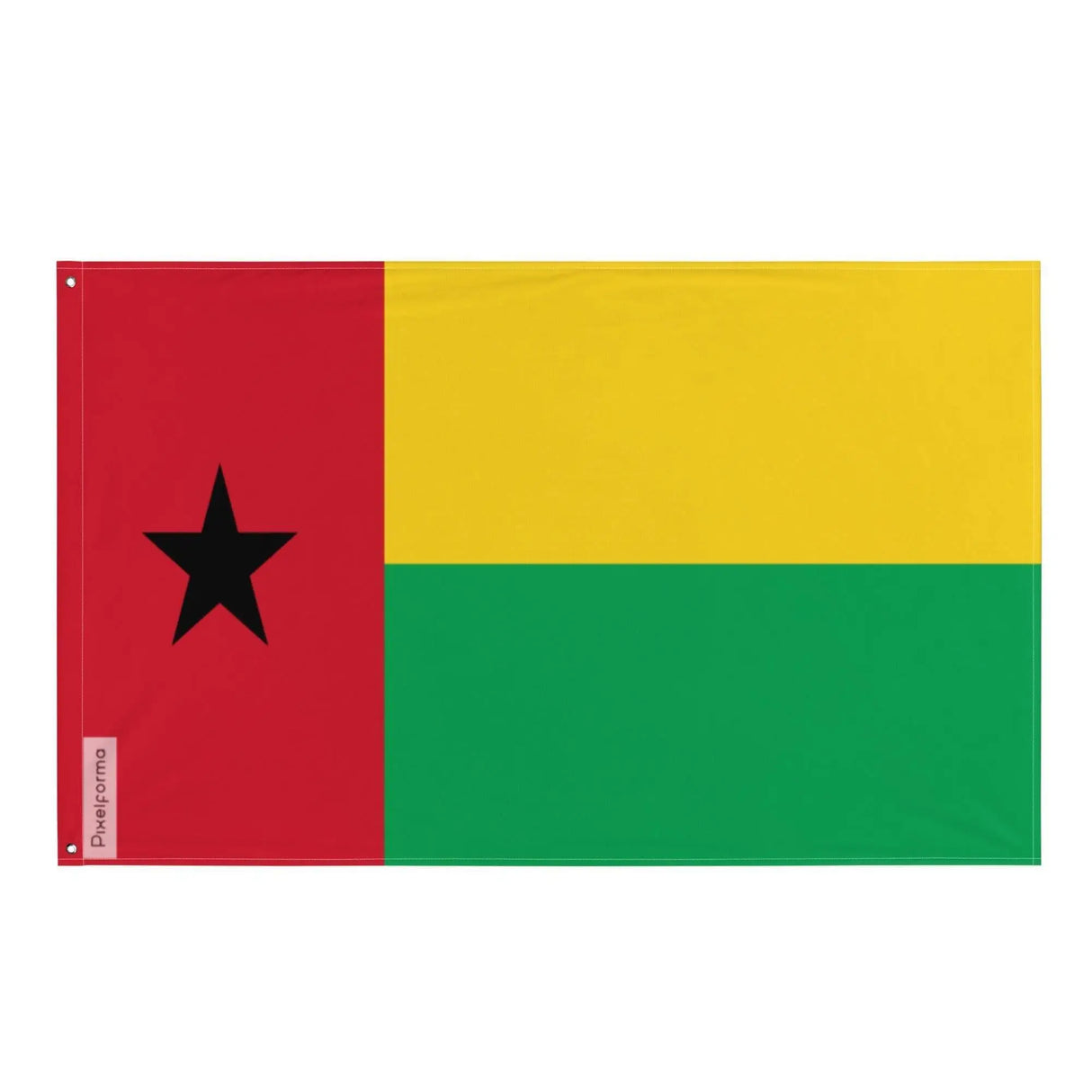 Drapeau de la guinée-bissau polyester résistant plusieurs modèles