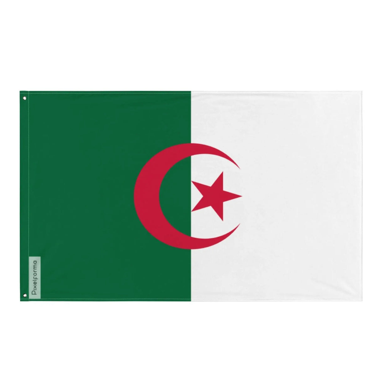 Drapeau de l’algérie polyester résistant plusieurs modèles