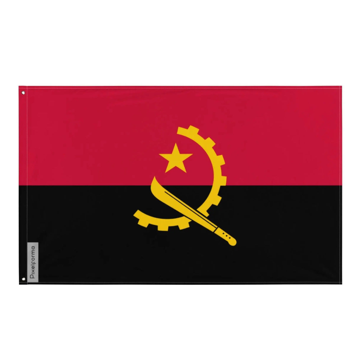 Drapeau de l’angola polyester résistant plusieurs modèles