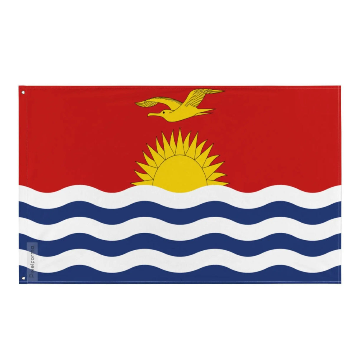 Drapeau des kiribati polyester résistant plusieurs modèles