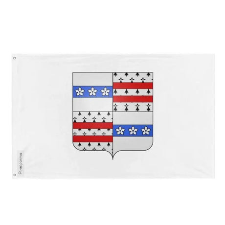 Drapeau drummondville polyester œillets à gauche résistant