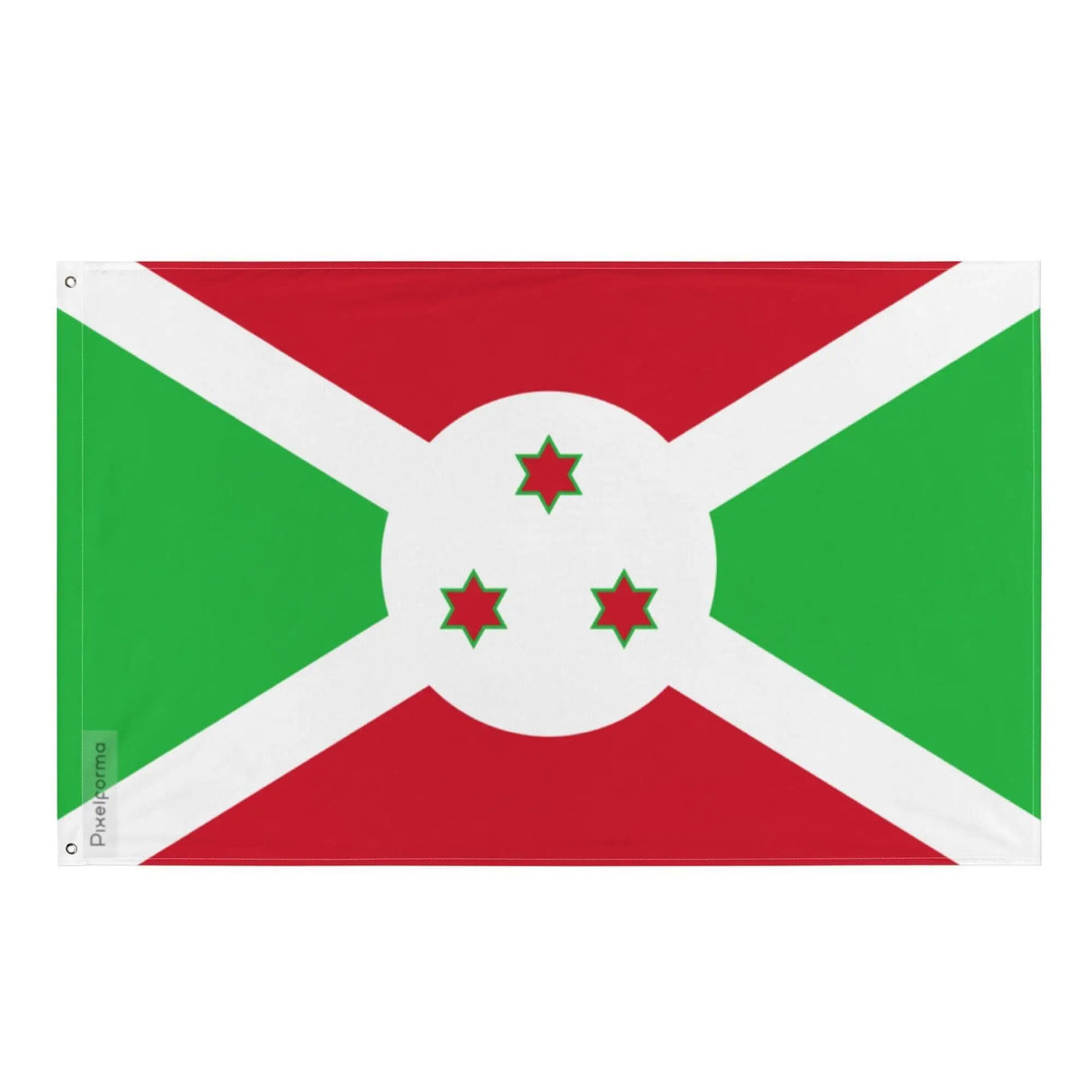 Drapeau du burundi polyester résistant plusieurs modèles