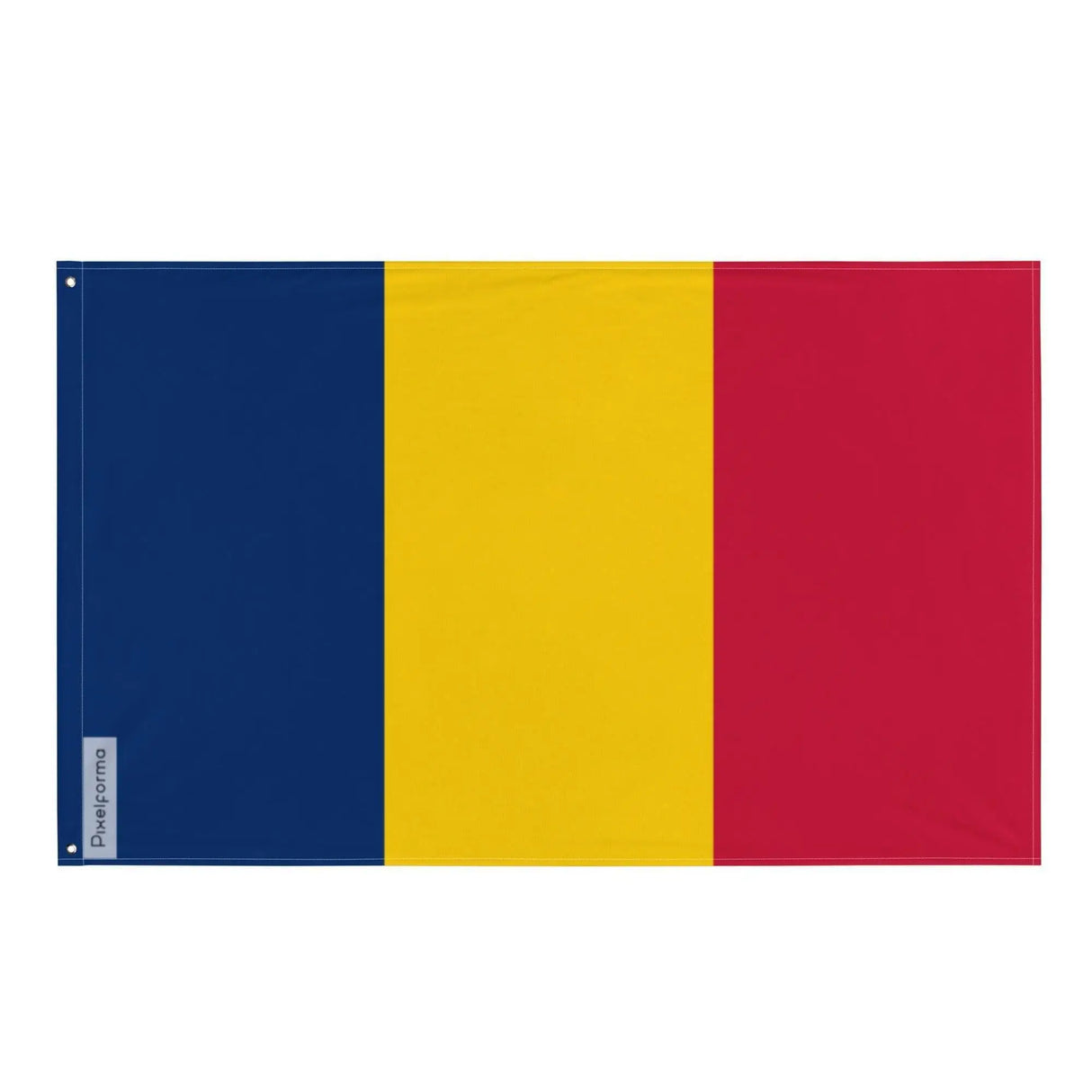 Drapeau du tchad polyester résistant plusieurs modèles