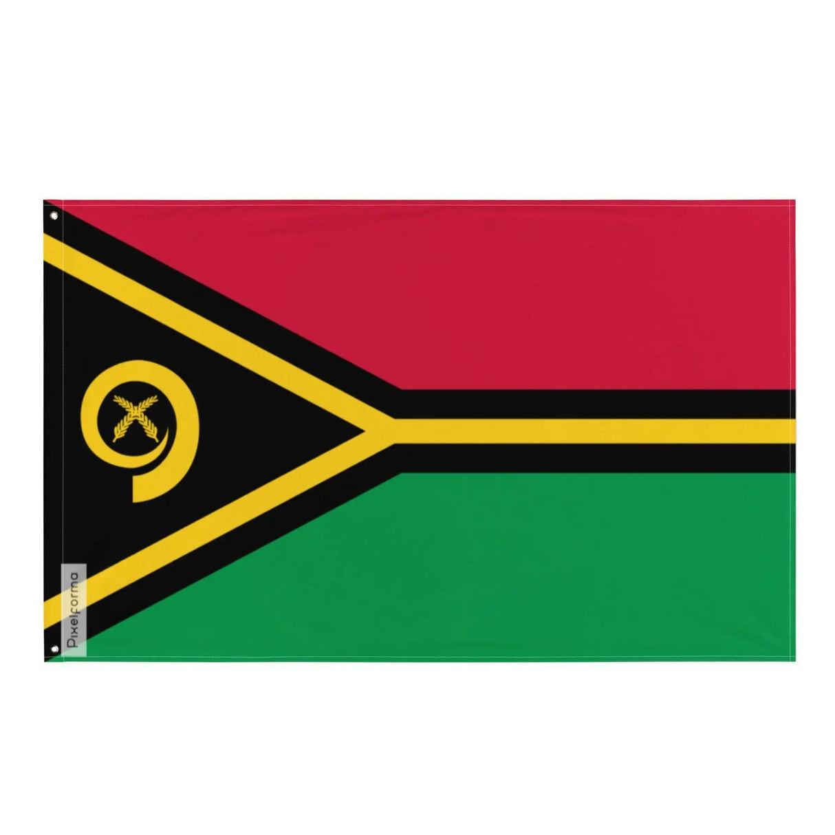 Drapeau du vanuatu polyester résistant plusieurs modèles