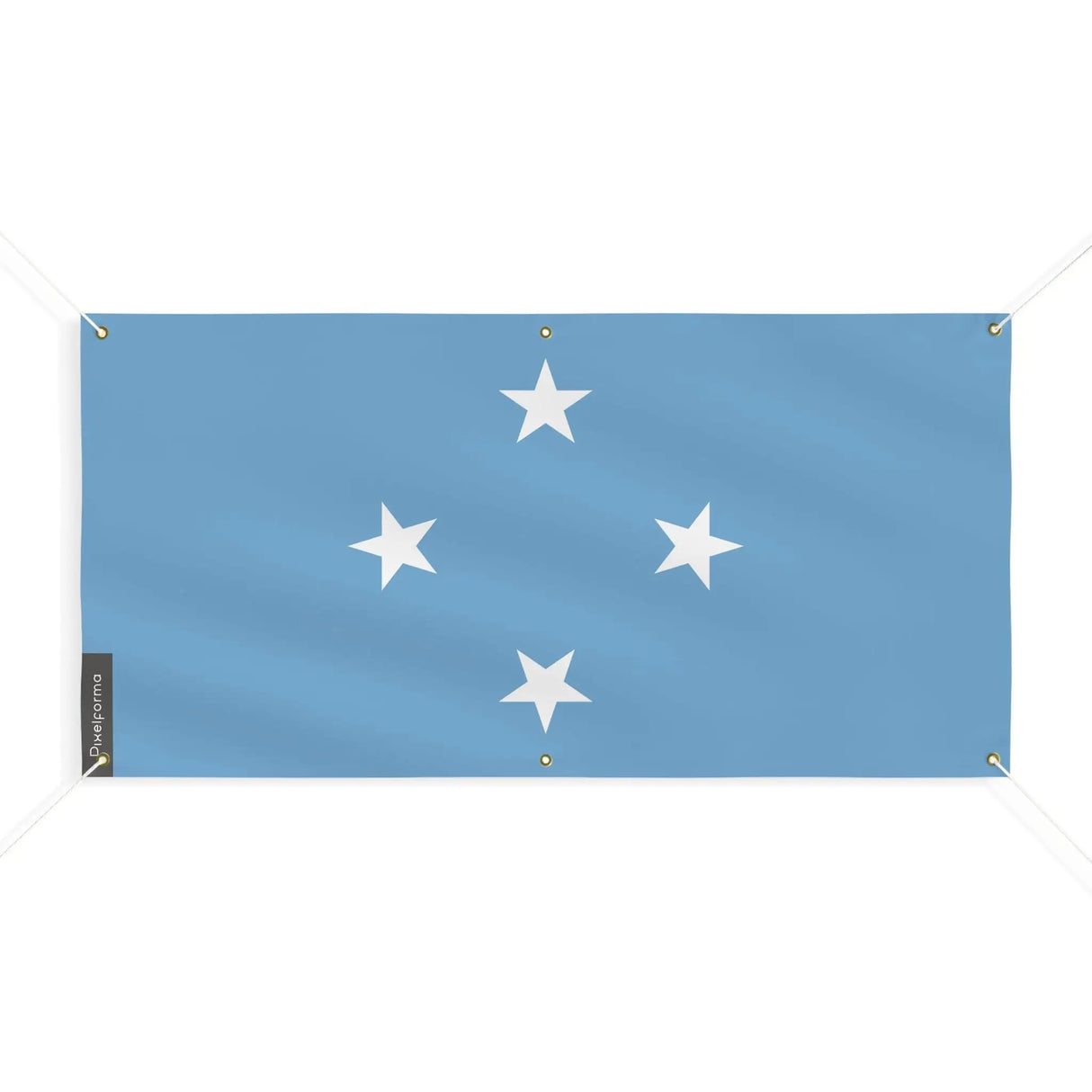 Drapeau états fédérés de micronésie polyester résistant