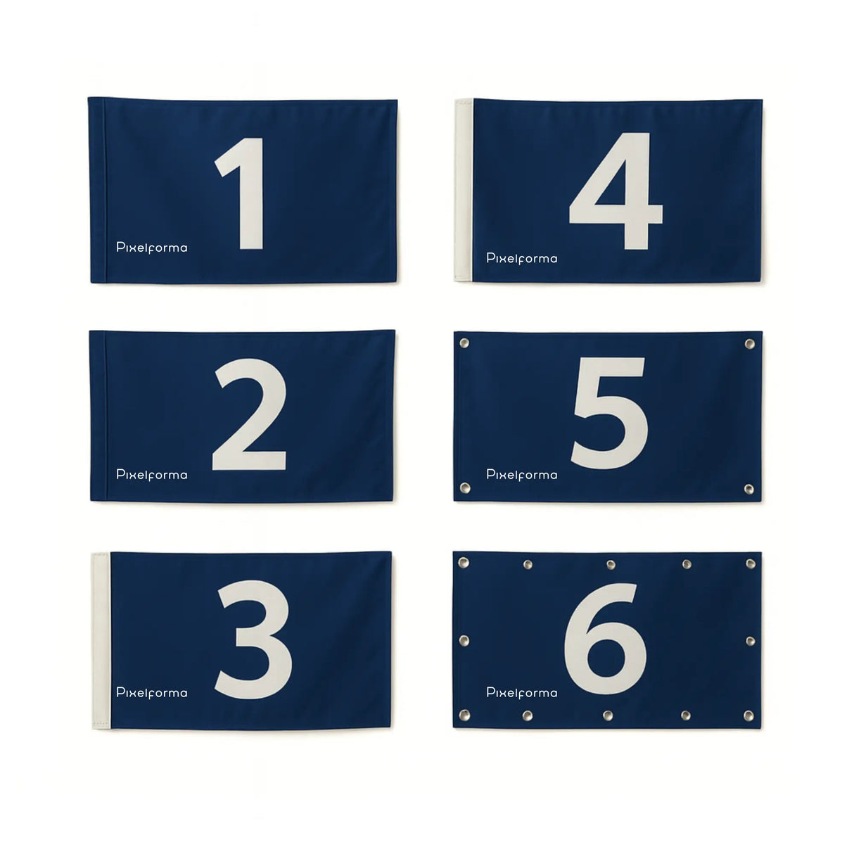 Drapeau france brodé rf polyester résistant double ourlet