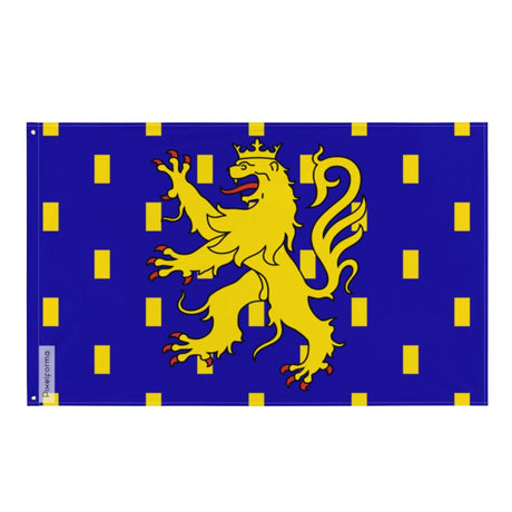 Drapeau franche-comté polyester résistant double ourlet