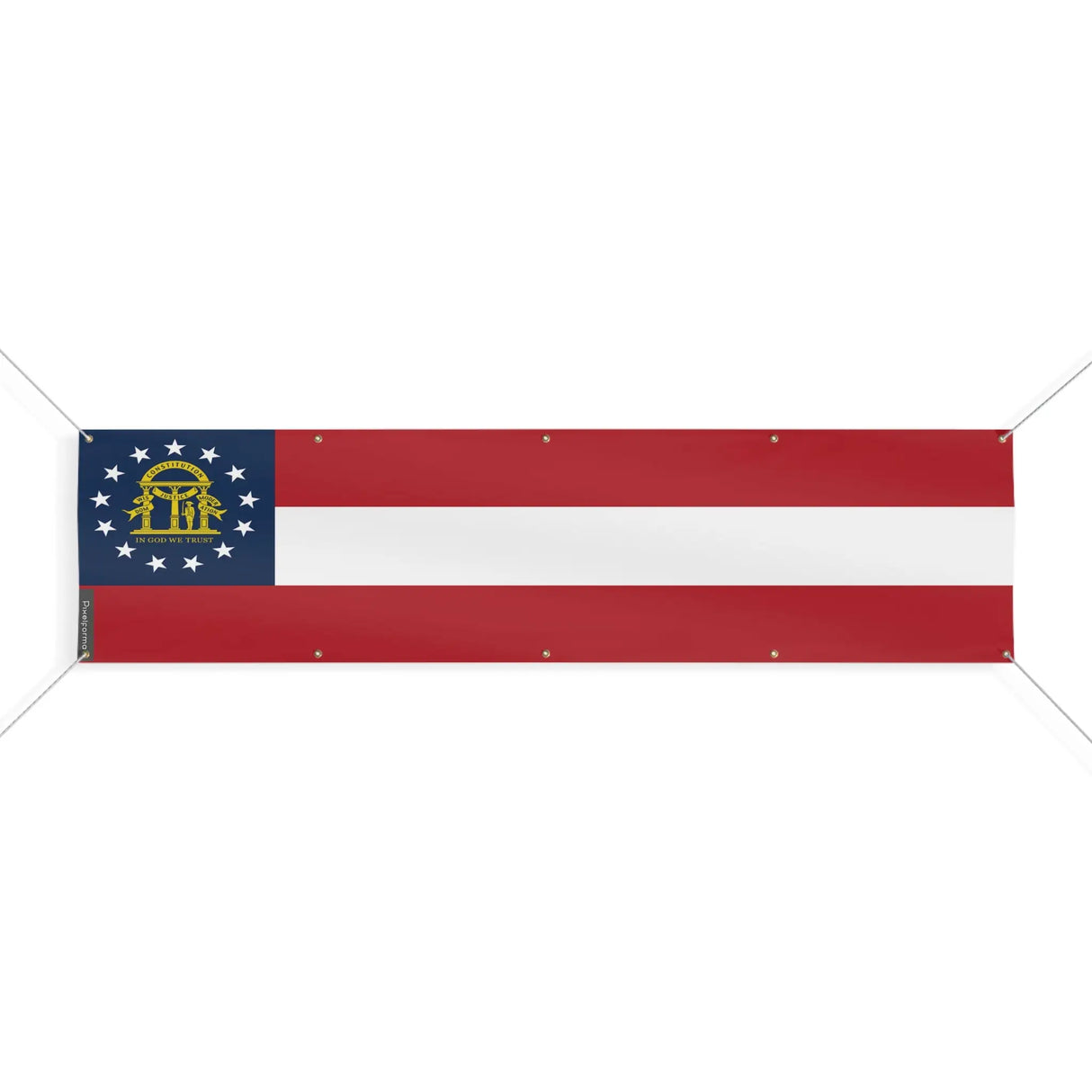 Drapeau géorgie polyester résistant aux intempéries