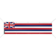 Drapeau hawaï polyester résistant pour extérieur jardin