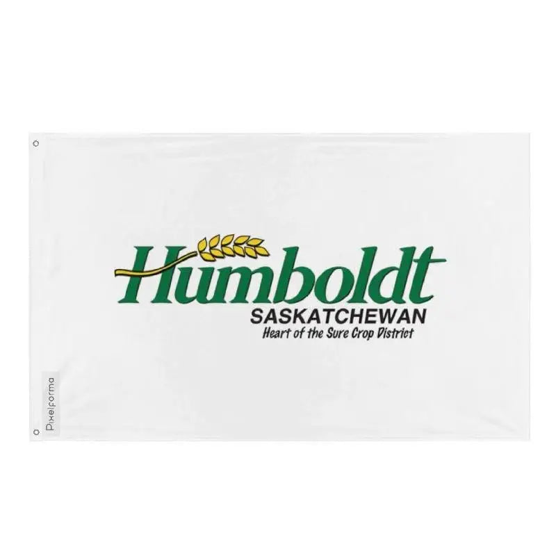 Drapeau humboldt polyester résistant œillets à gauche