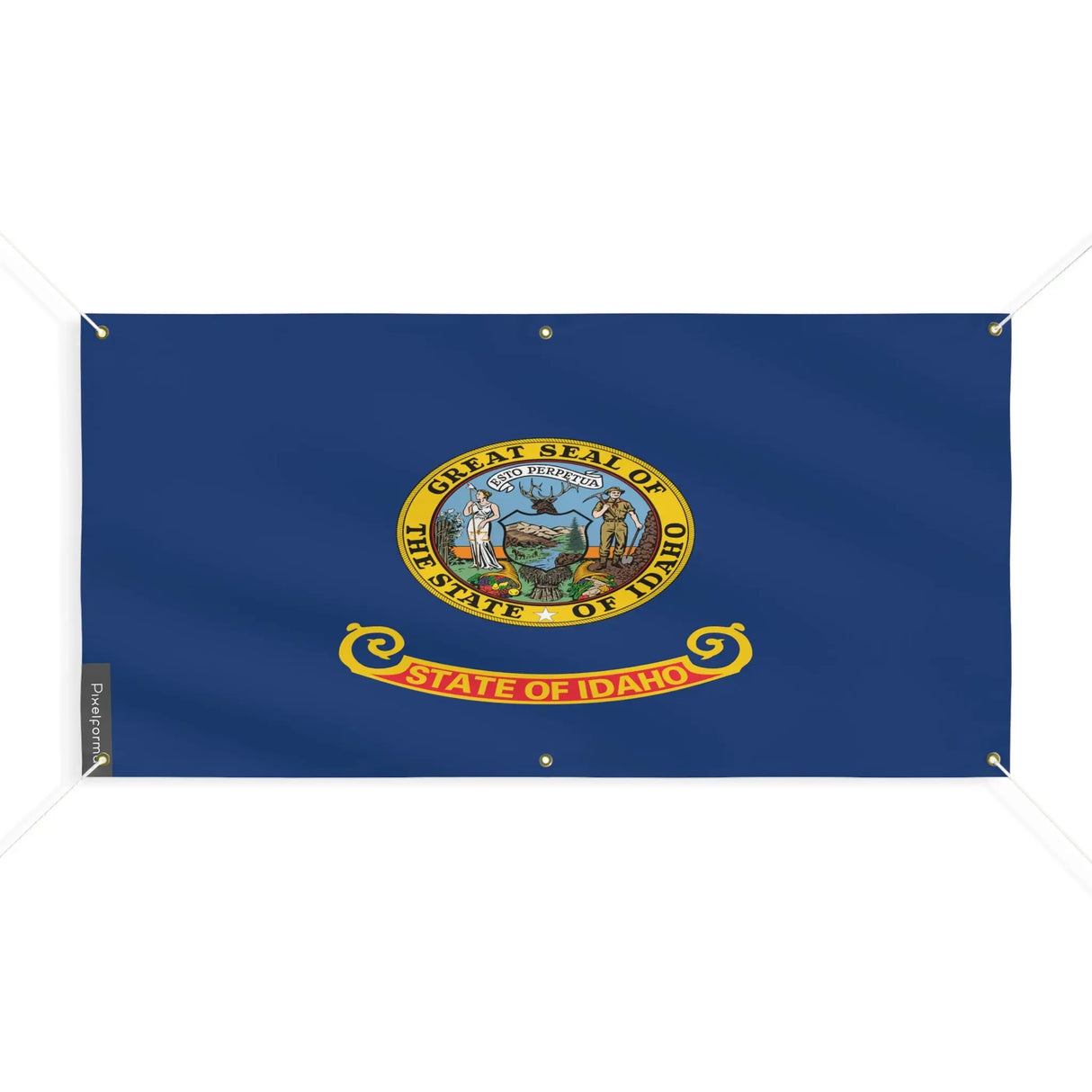 Drapeau idaho en polyester résistant aux intempéries