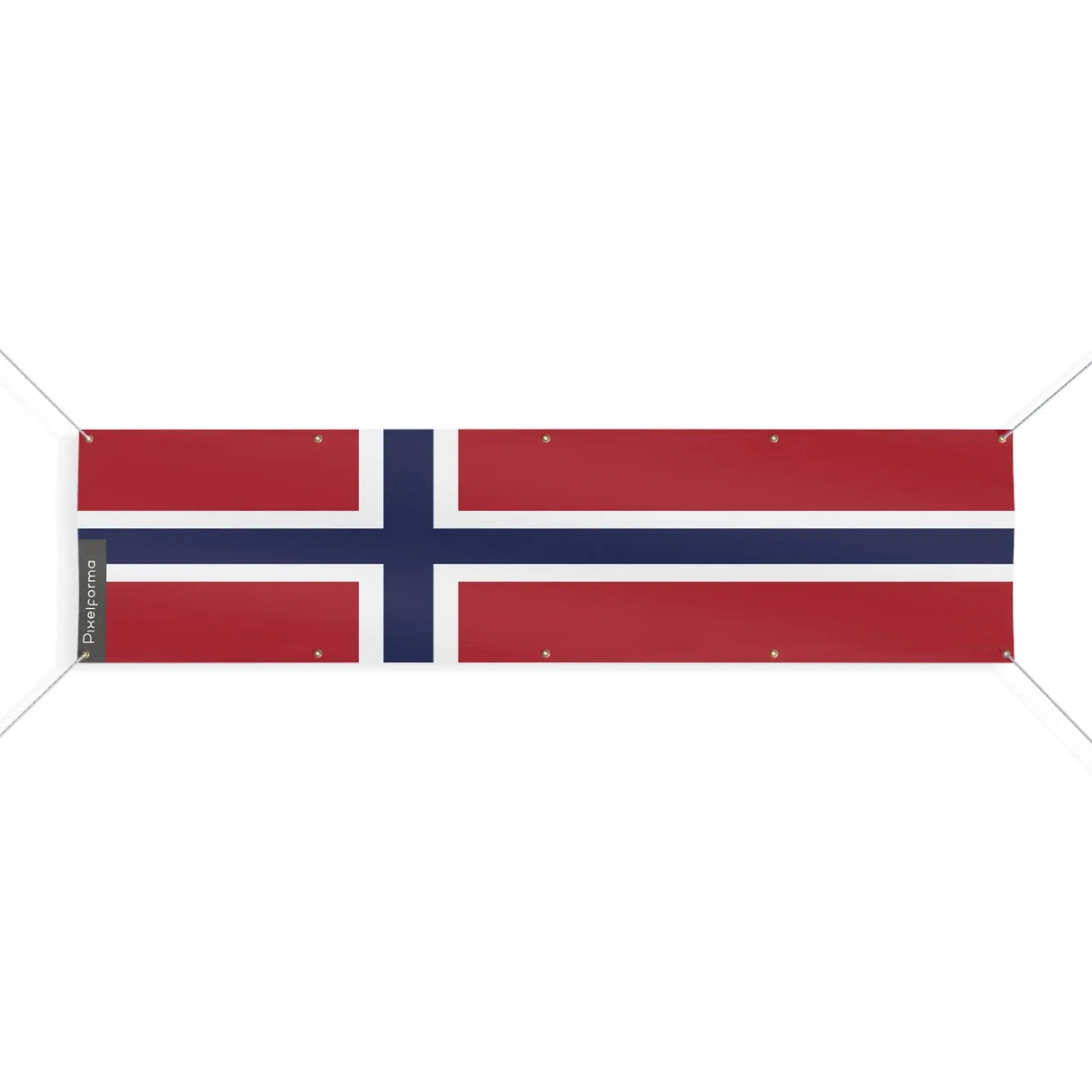 Drapeau île bouvet polyester résistant aux intempéries