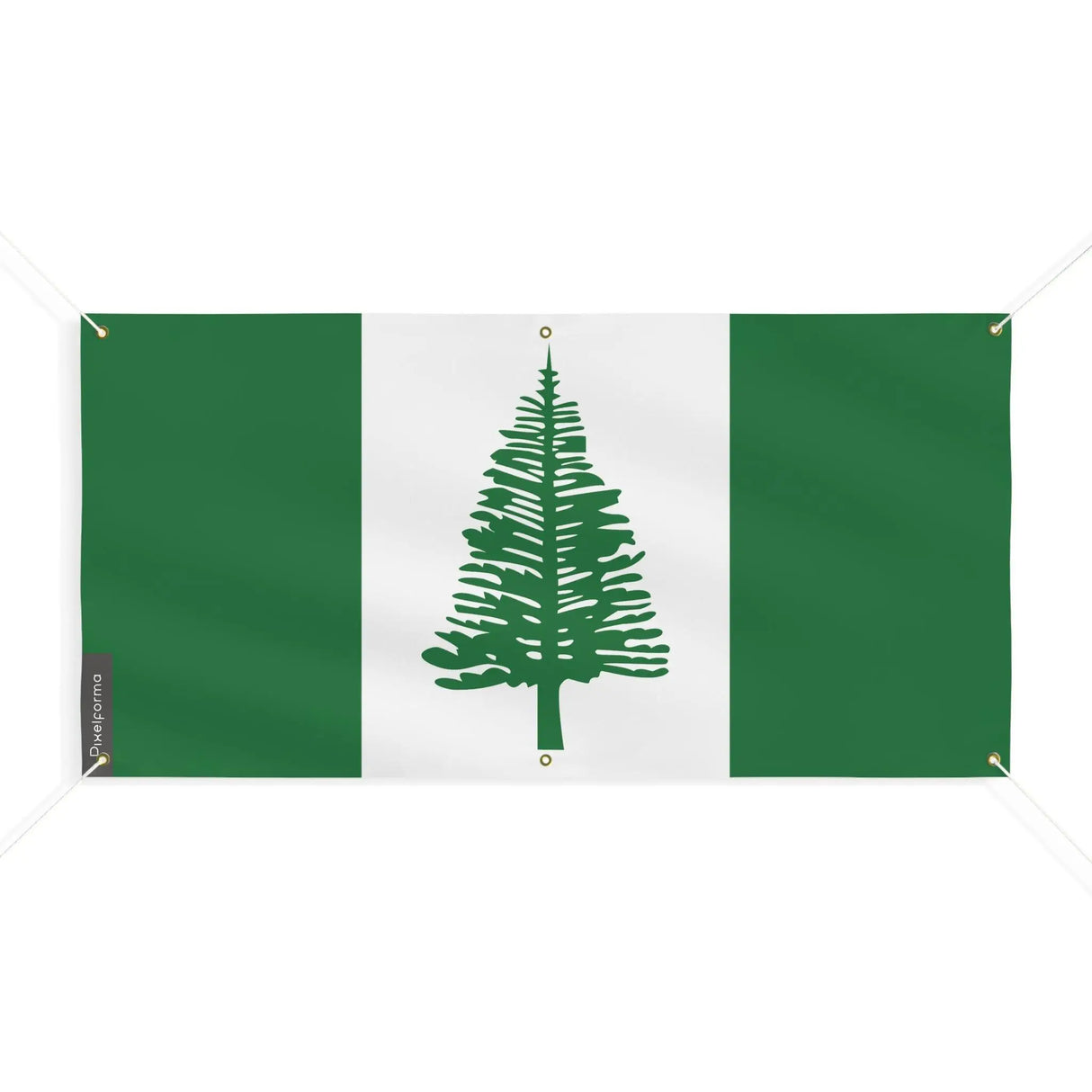 Drapeau île norfolk en polyester résistant aux intempéries