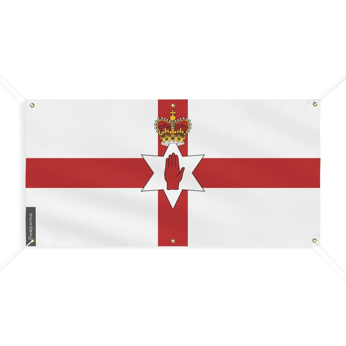 Drapeau irlande du nord polyester résistant aux intempéries