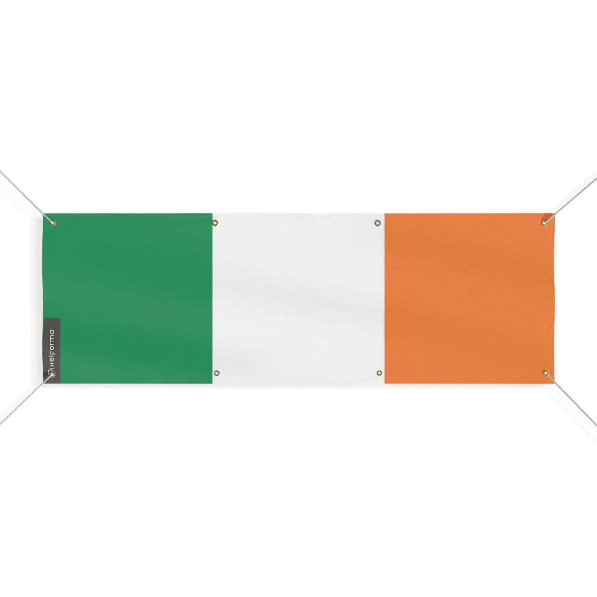 Drapeau irlande polyester résistant usage extérieur durable