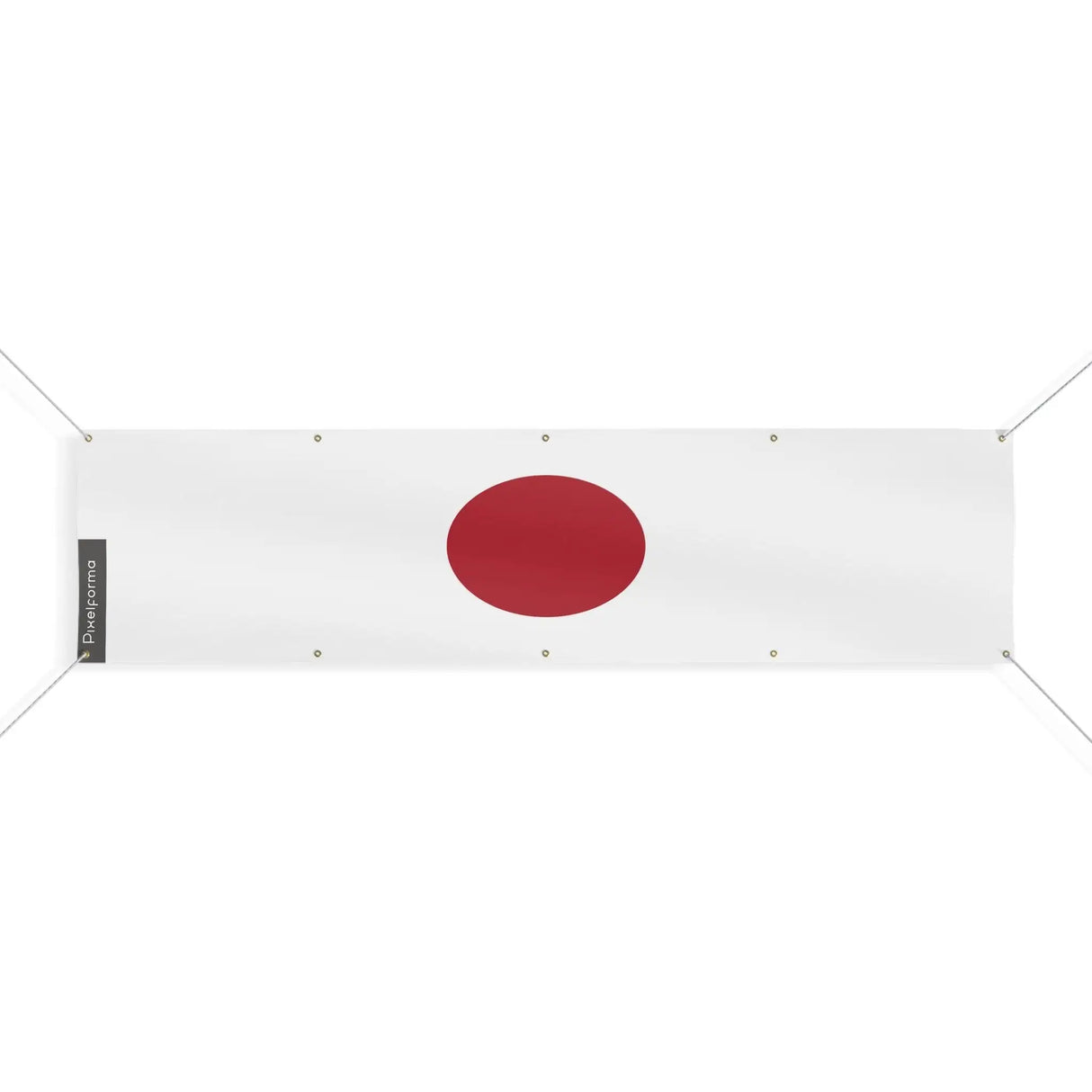 Drapeau japon en polyester résistant avec œillets renforcés