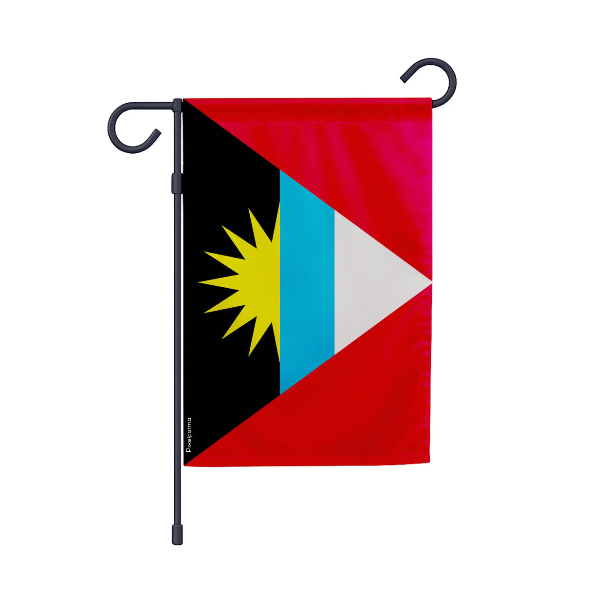 Drapeau jardin antigua-et-barbuda polyester résistant