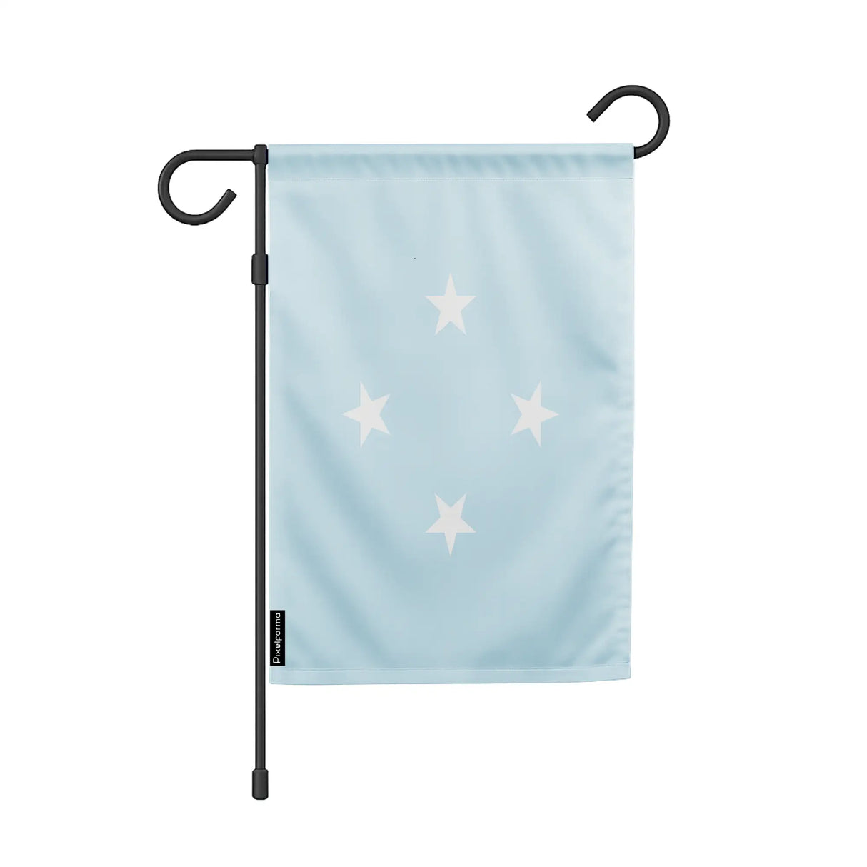 Drapeau jardin états fédérés polyester résistant intempéries