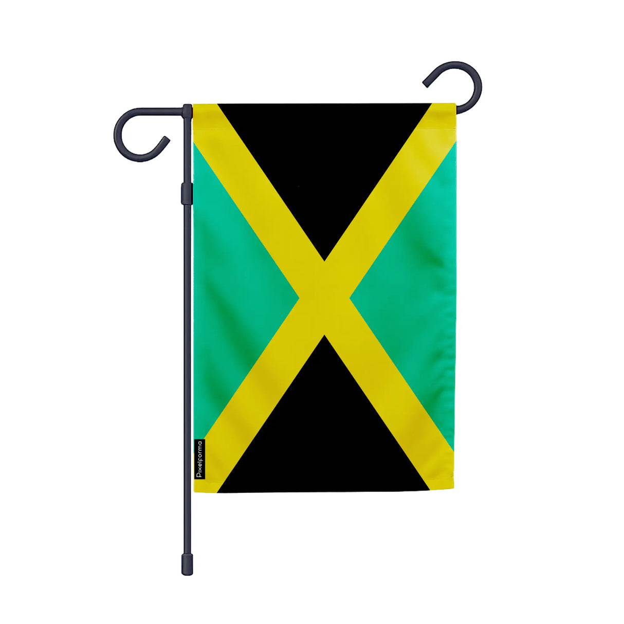 Drapeau jardin jamaïque polyester résistant vertical