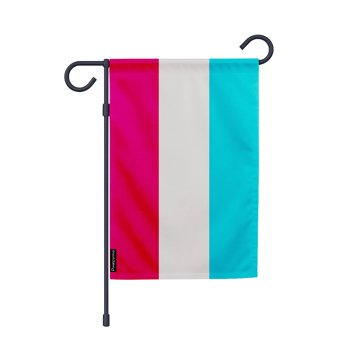 Drapeau jardin luxembourg polyester résistant format vertical