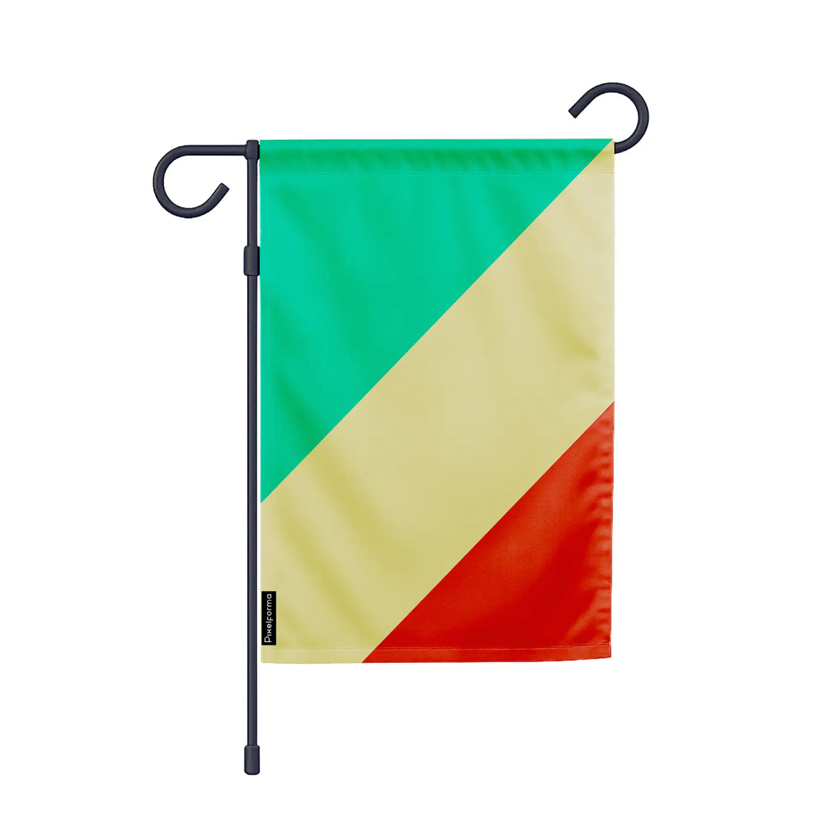 Drapeau jardin république du congo polyester résistant