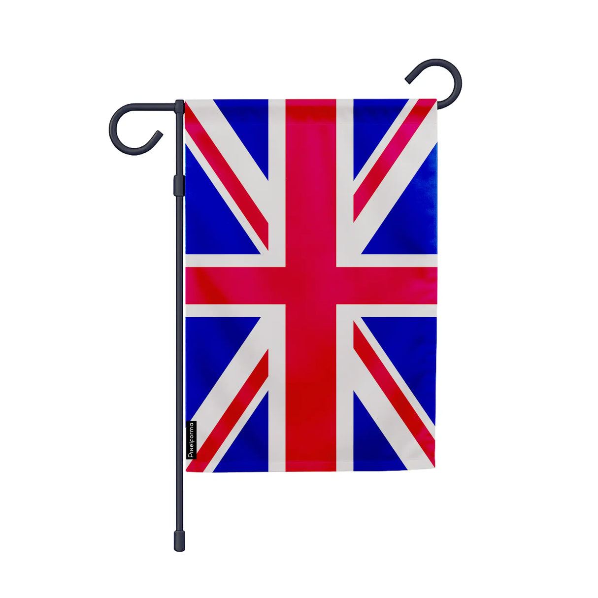 Drapeau jardin royaume-uni en polyester résistant vertical