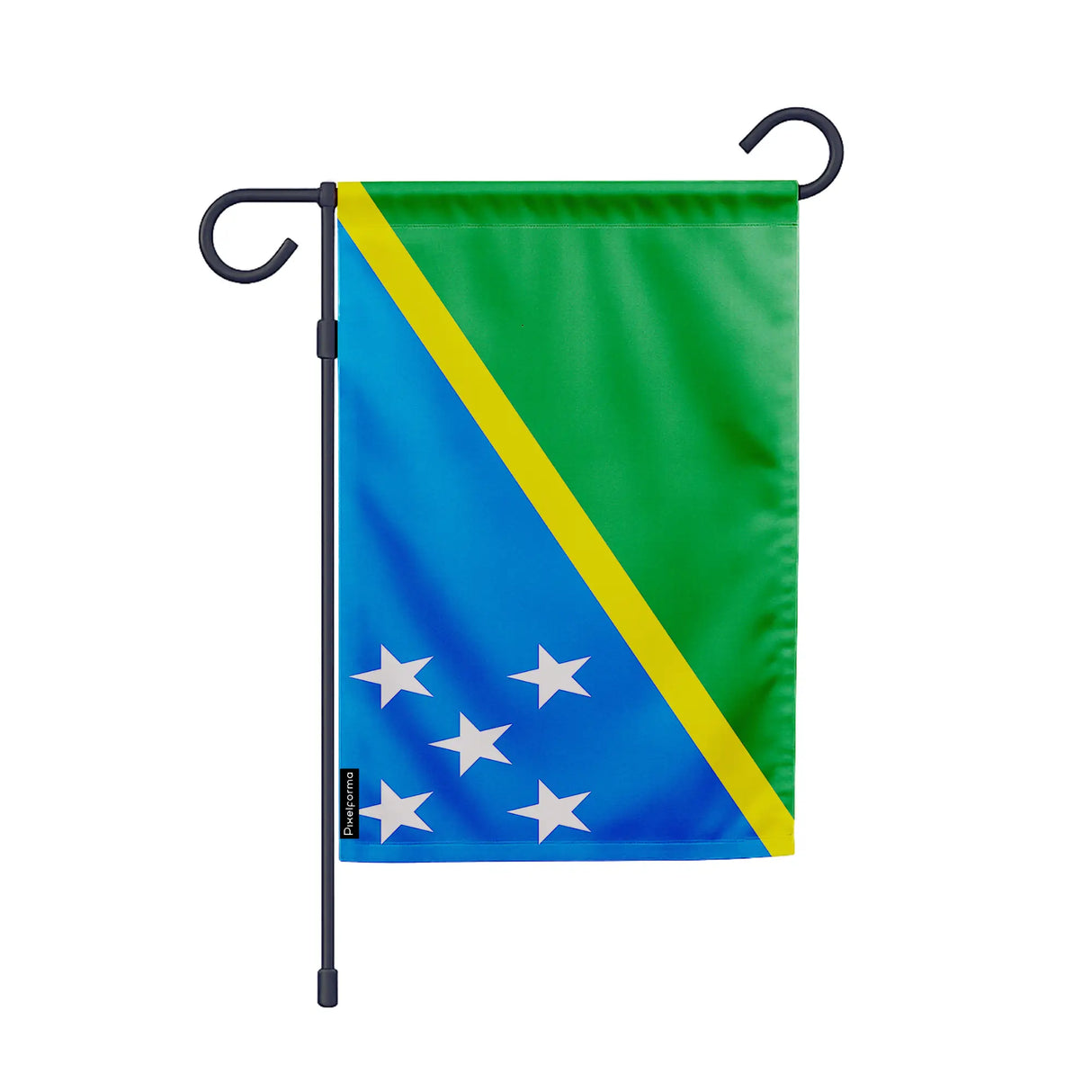 Drapeau jardin salomon polyester résistant format vertical