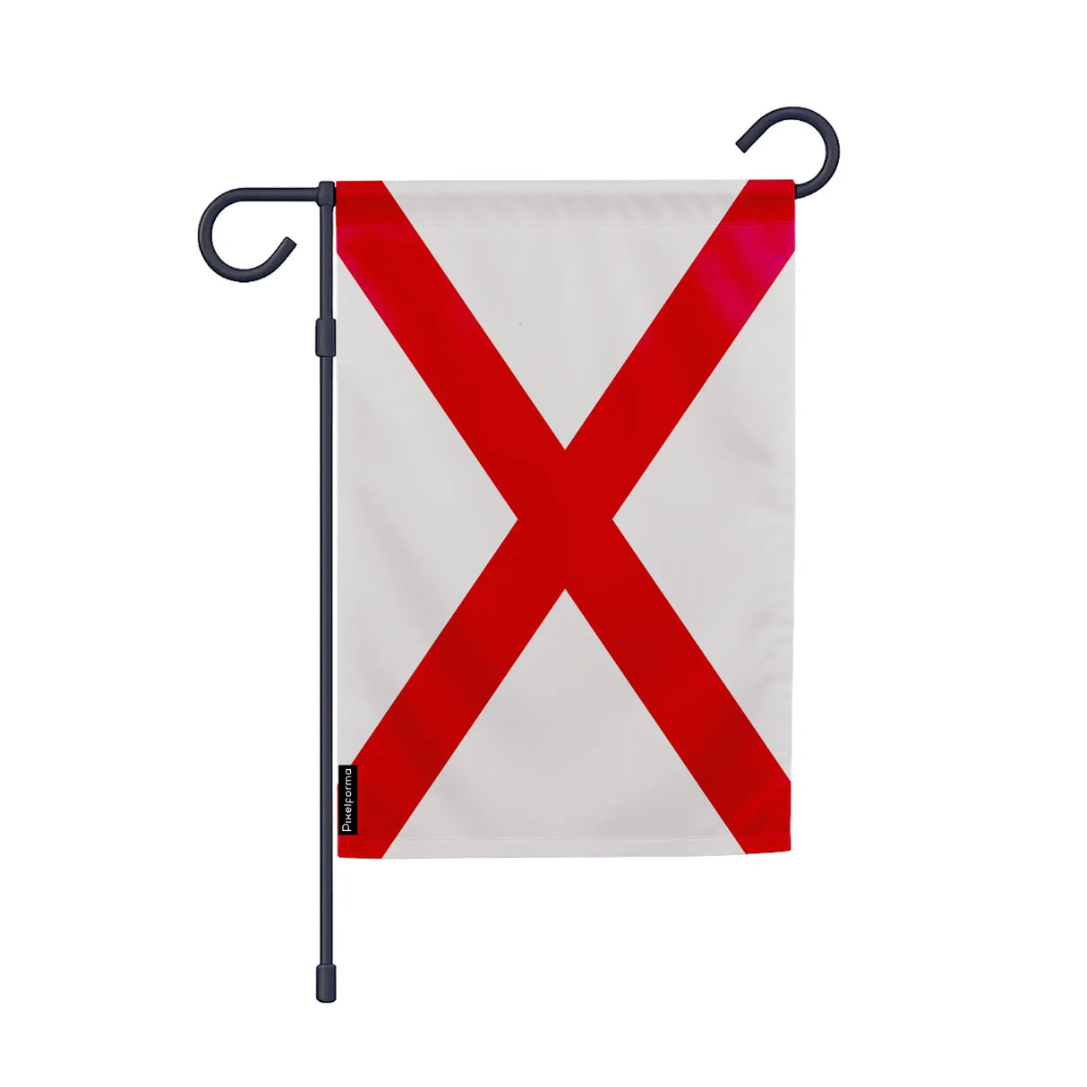 Drapeau jardin vertical alabama polyester couleurs vives