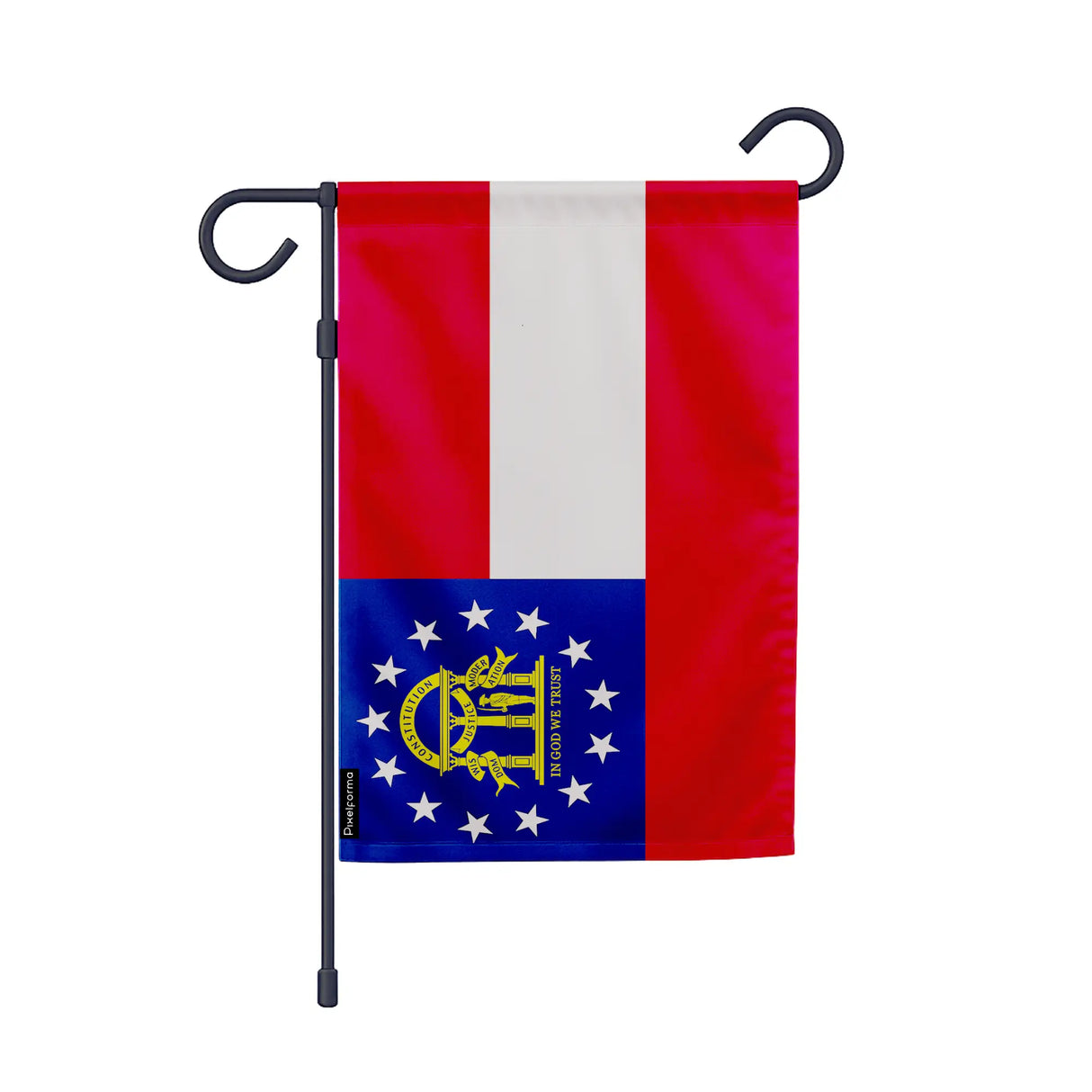 Drapeau jardin vertical géorgie polyester résistant