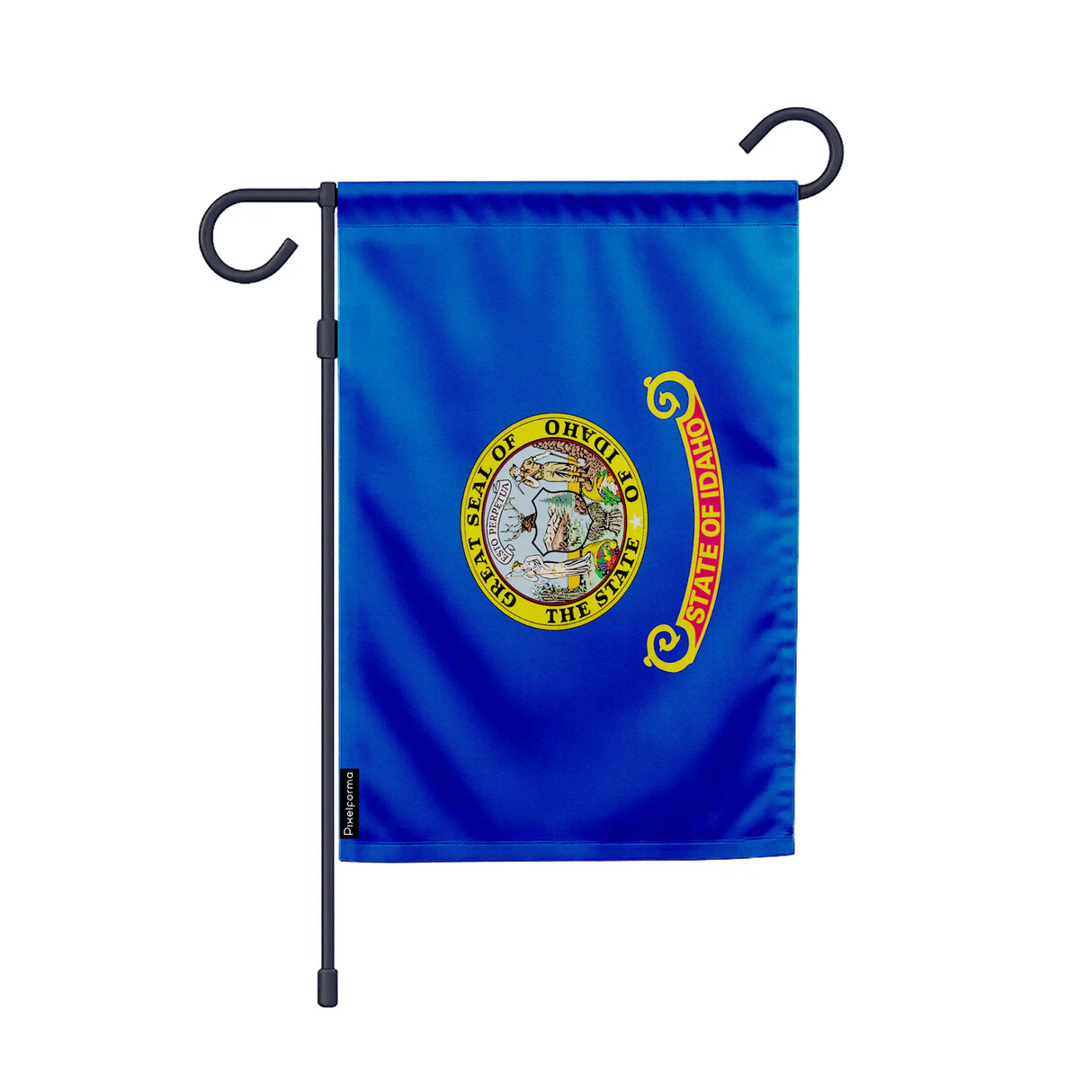 Drapeau jardin vertical idaho en polyester résistant