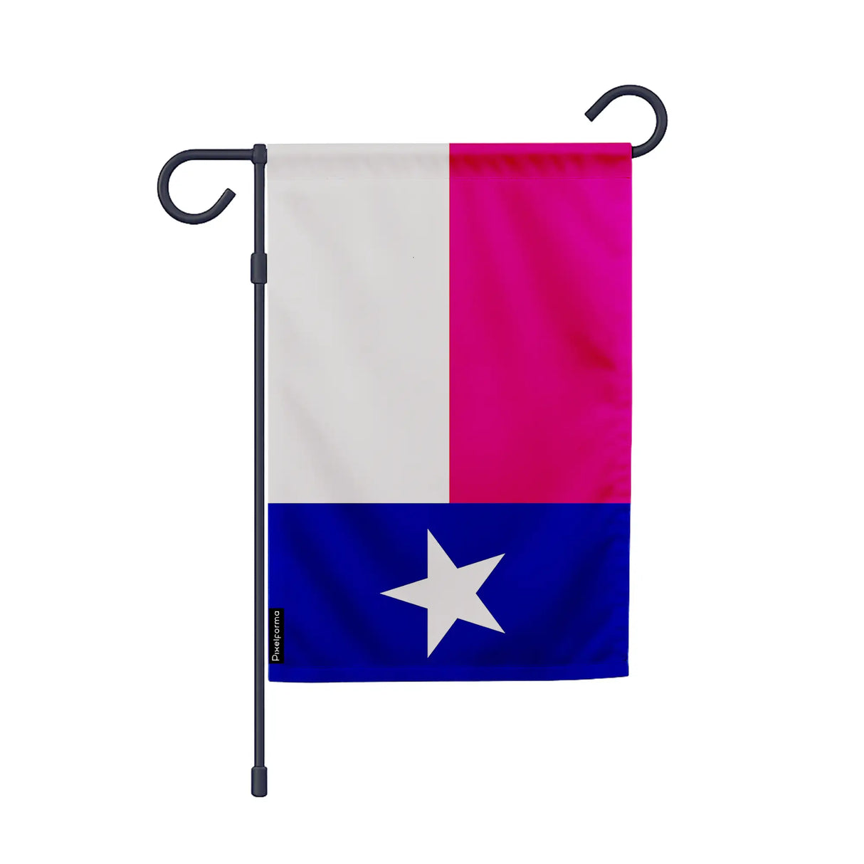 Drapeau jardin vertical texas polyester couleurs durables