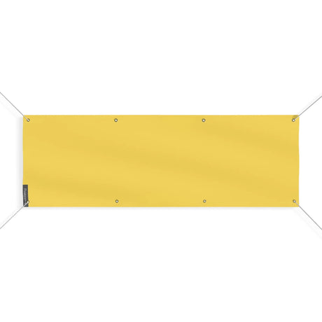 Drapeau jaune france en polyester résistant aux intempéries