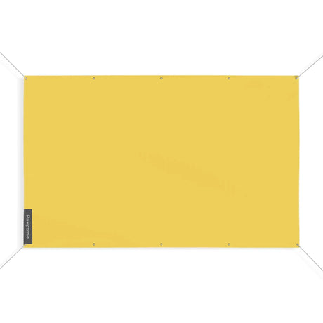 Drapeau jaune france polyester résistant aux intempéries