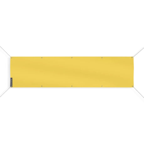 Drapeau jaune france polyester résistant aux intempéries