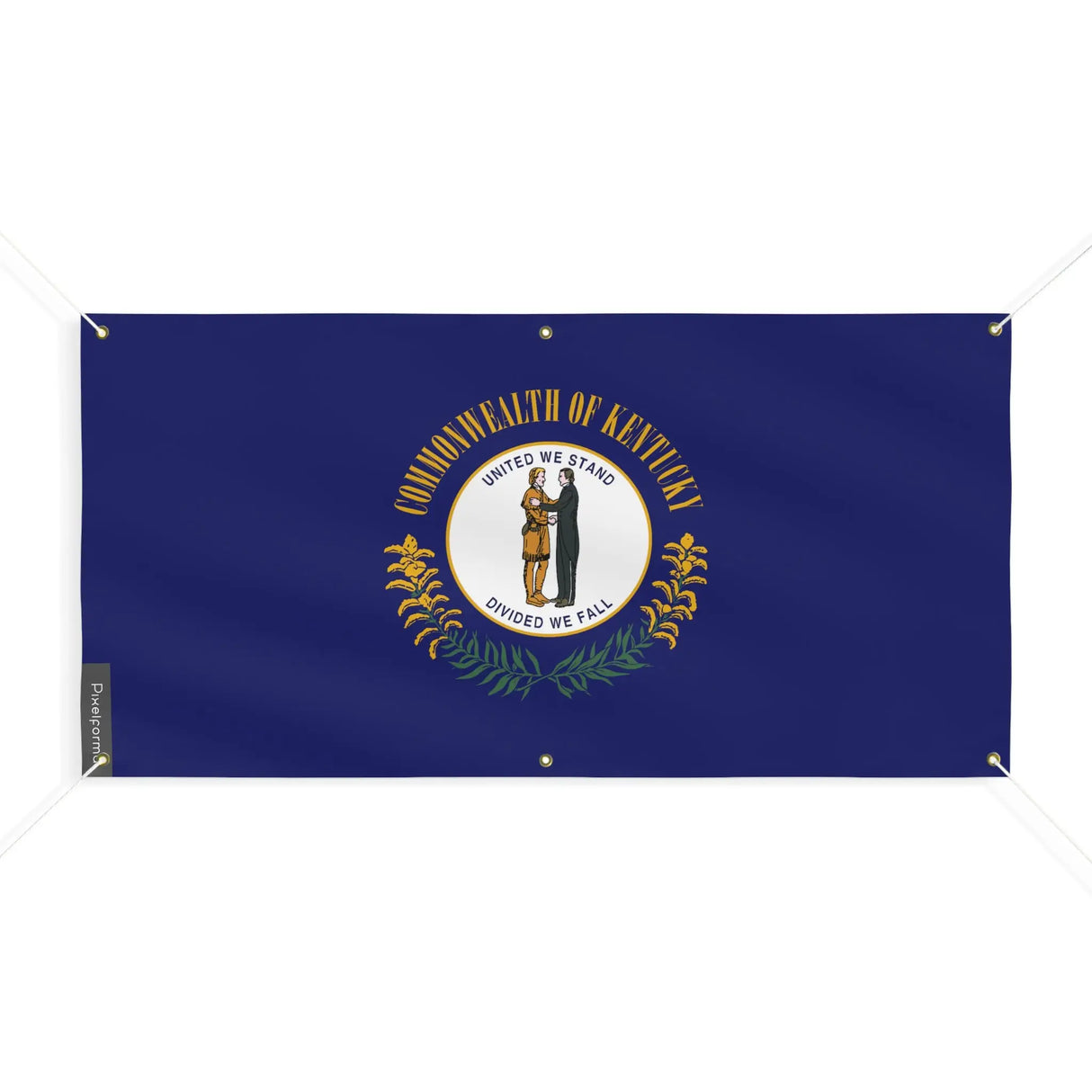 Drapeau kentucky polyester résistant aux intempéries
