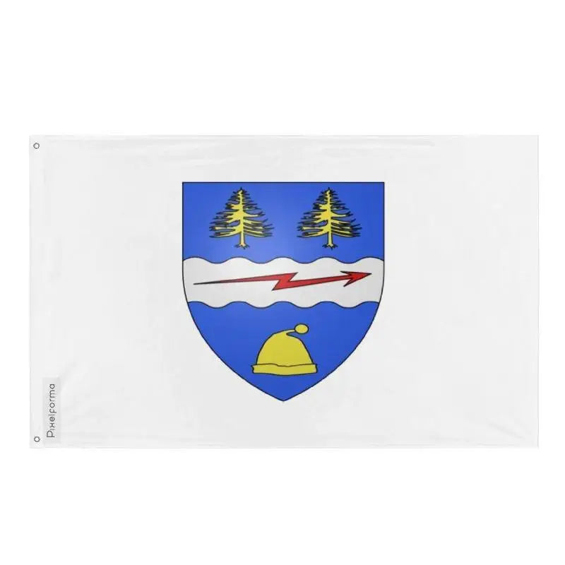 Drapeau la tuque polyester résistant avec œillets à gauche