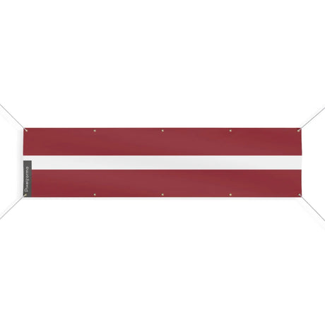 Drapeau lettonie polyester résistant aux intempéries